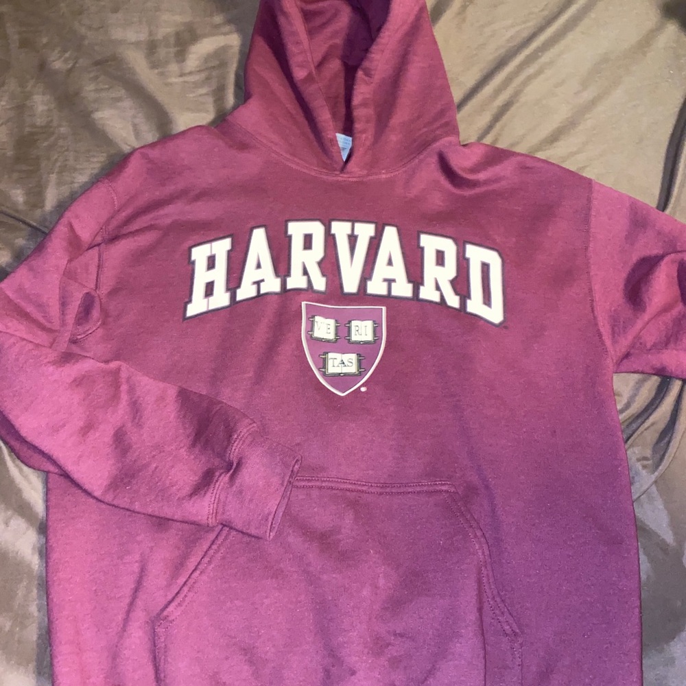 MAROON HARVARD HOODIE